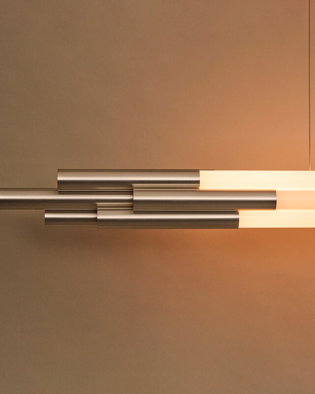 DCWéditions Org Horizontal 2000 pendant, nickel, view 5