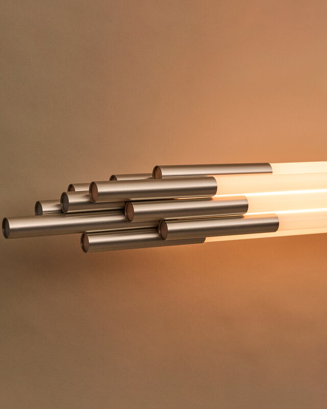DCWéditions Org Horizontal 2000 pendant, nickel, view 4