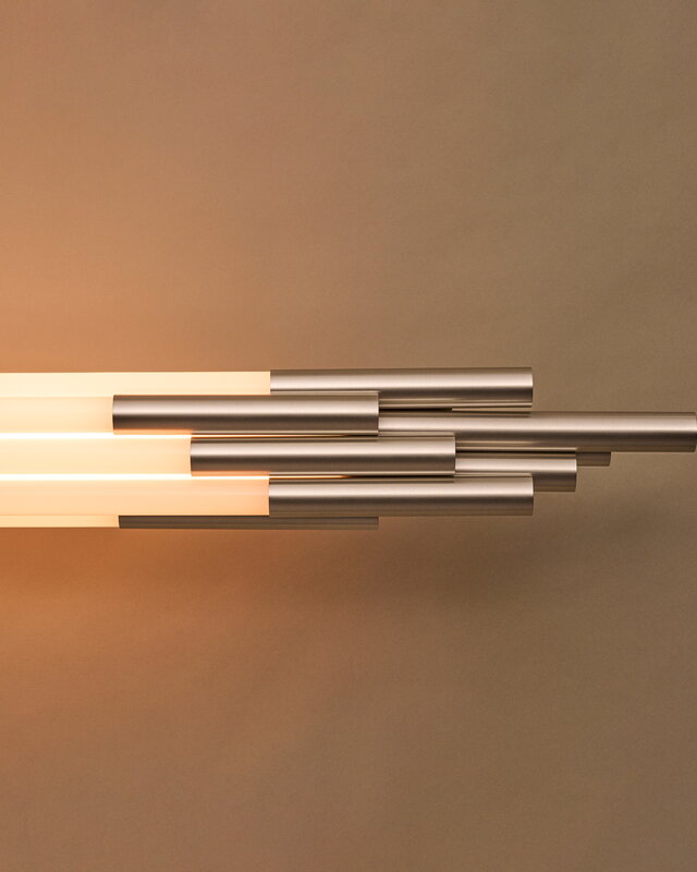 DCWéditions Org Horizontal 2000 pendant, nickel, view 13
