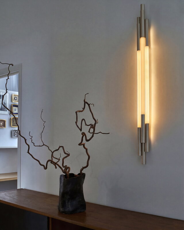 DCWéditions Org 1050 wall lamp, nickel, view 4