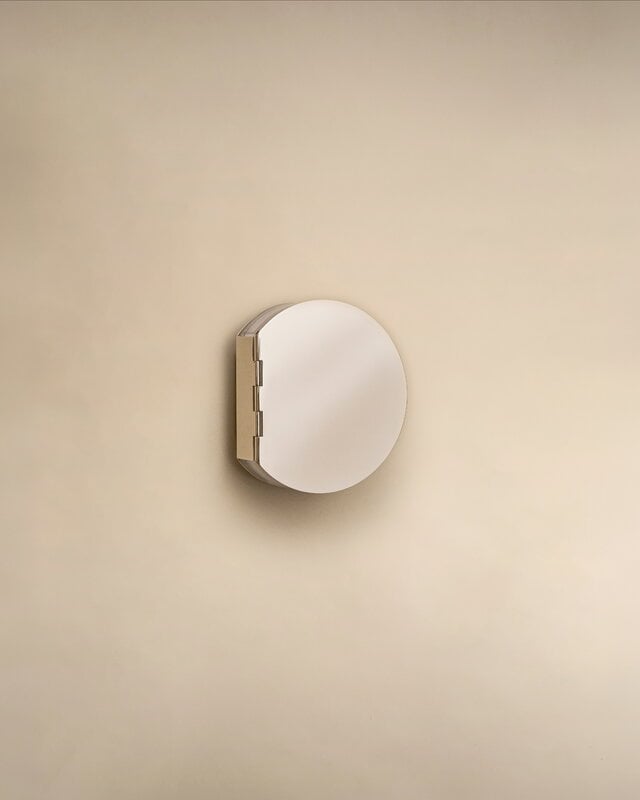 DCWéditions Poudrier seinävalaisin, nikkeli, näkymä 3