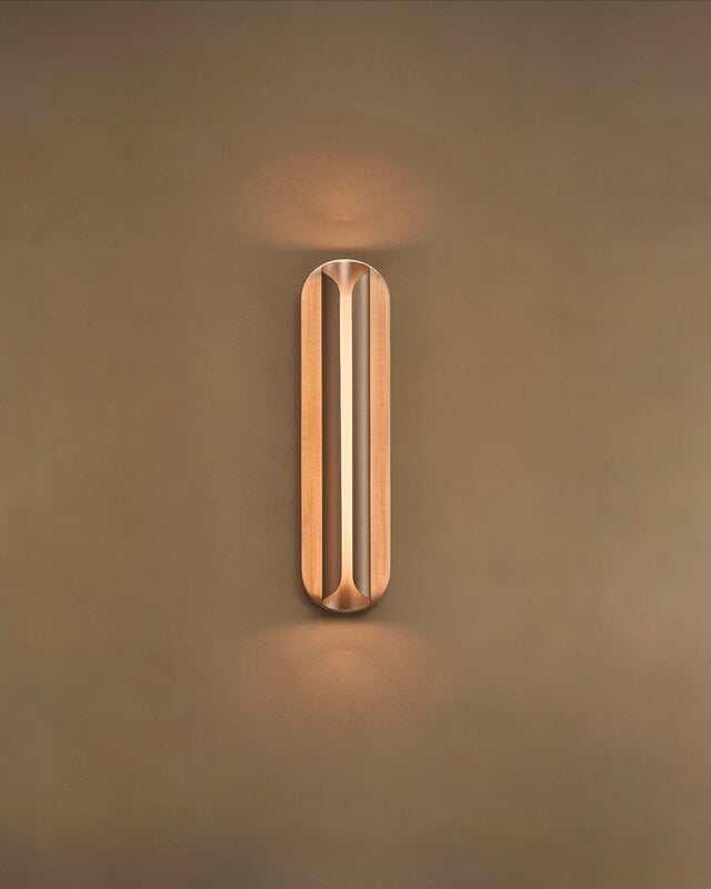 DCWéditions Rosalie L seinävalaisin, 60 cm, nikkeli, näkymä 5