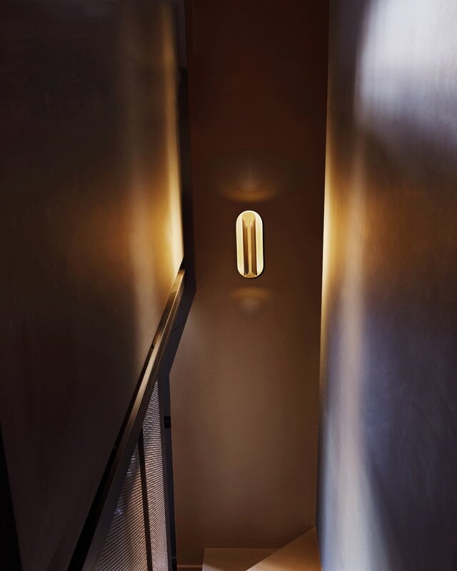 DCWéditions Rosalie wall lamp, 40 cm, gold, decoration image