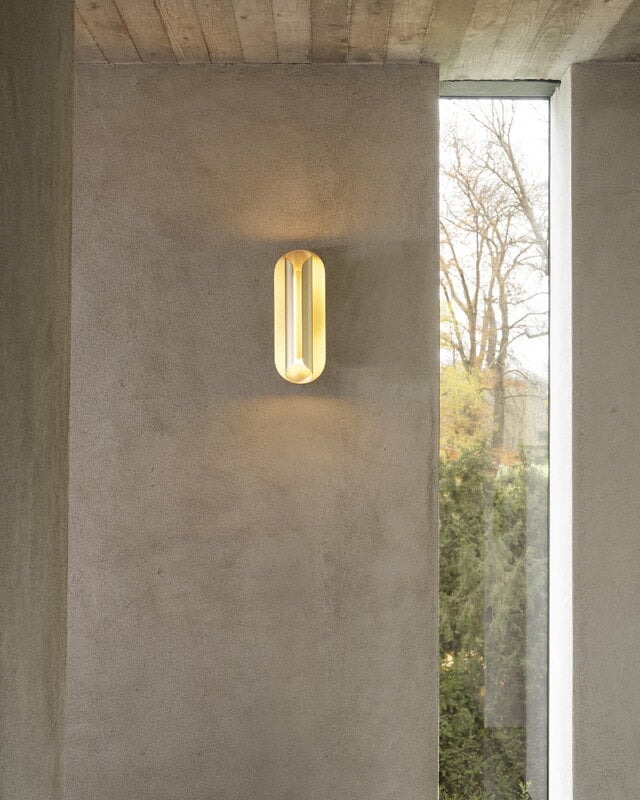 DCWéditions Rosalie wall lamp, 40 cm, gold, decoration image