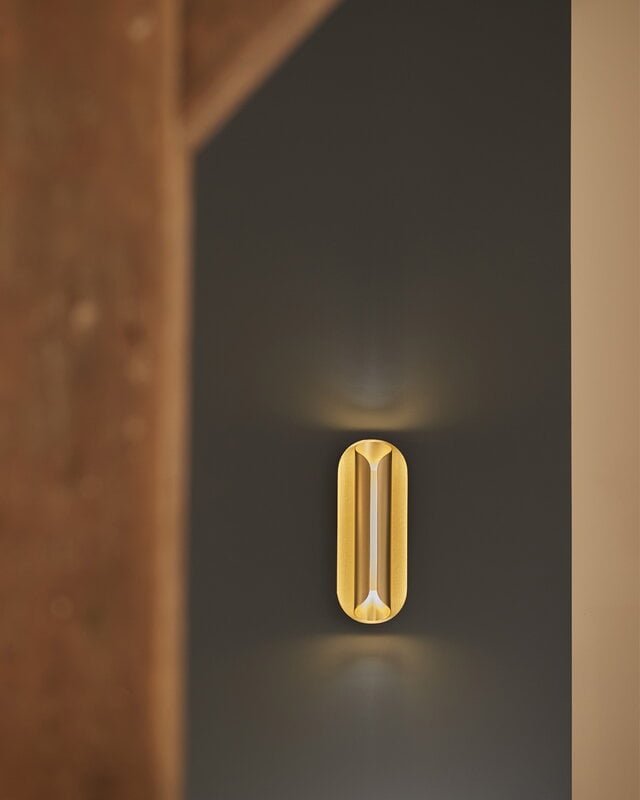 DCWéditions Rosalie wall lamp, 40 cm, gold, decoration image