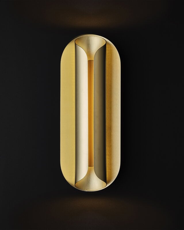 DCWéditions Rosalie wall lamp, 40 cm, gold, decoration image
