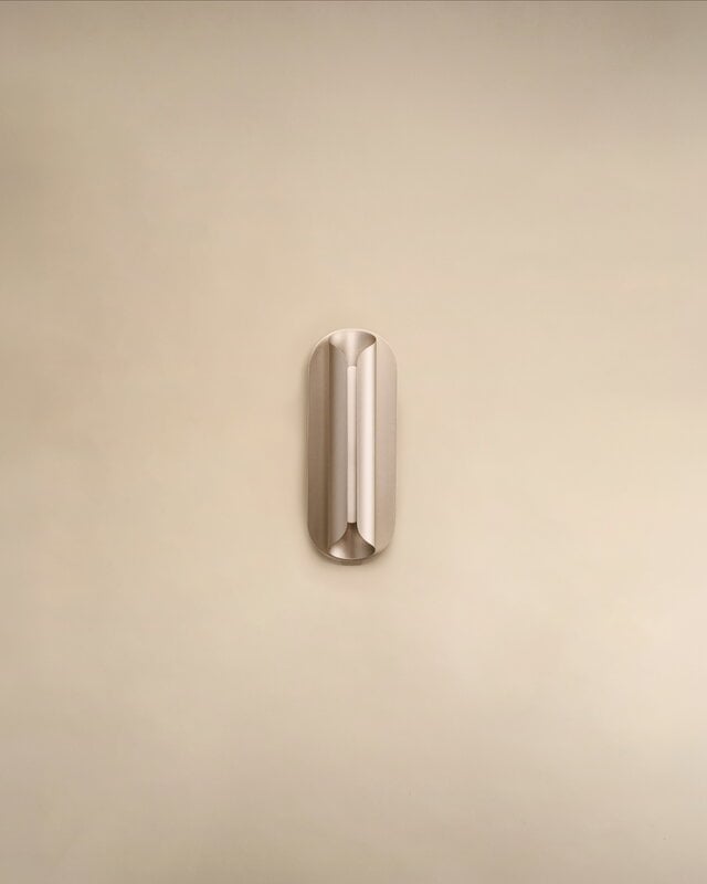 DCWéditions Rosalie seinävalaisin, 40 cm, nikkeli, näkymä 9