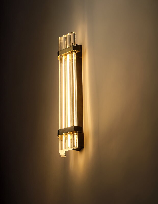 DCWéditions Seagull wall lamp, 600 mm, bronze, view 8
