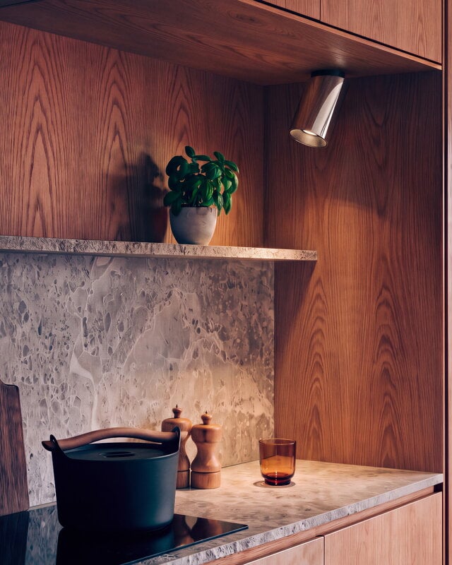DCWéditions Tobo C85 Diag kattovalaisin, nikkeli, näkymä 3