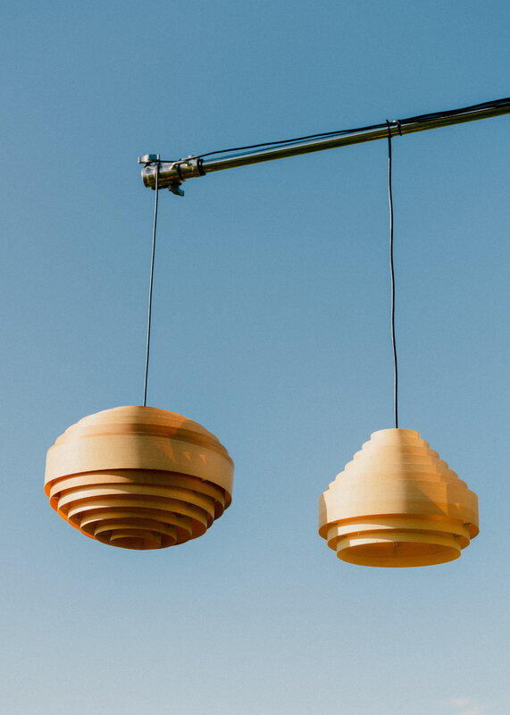 Vaarnii 1002 Hans pendant, 46 cm, pine, decoration image