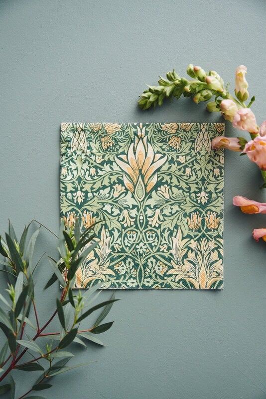 Havi William Morris tovagliolo di carta, Snakeshead, 20 pz, verde, immagine decorativa