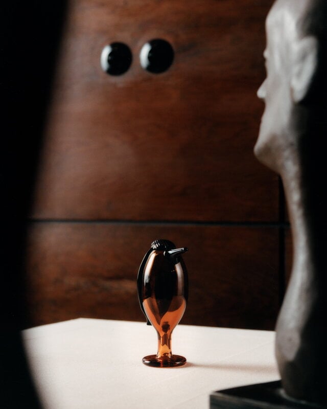 Iittala Birds by Toikka Waiter, Tones of Modernism, Seville orange