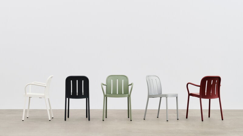 HAY Deville chair, anthracite, decoration image