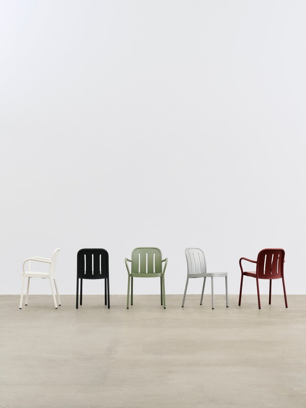HAY Deville chair, anthracite, decoration image