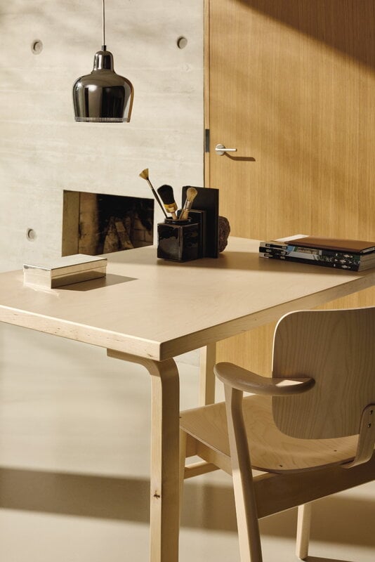 Artek Aalto pendant A330S "Golden Bell", chrome, view 6