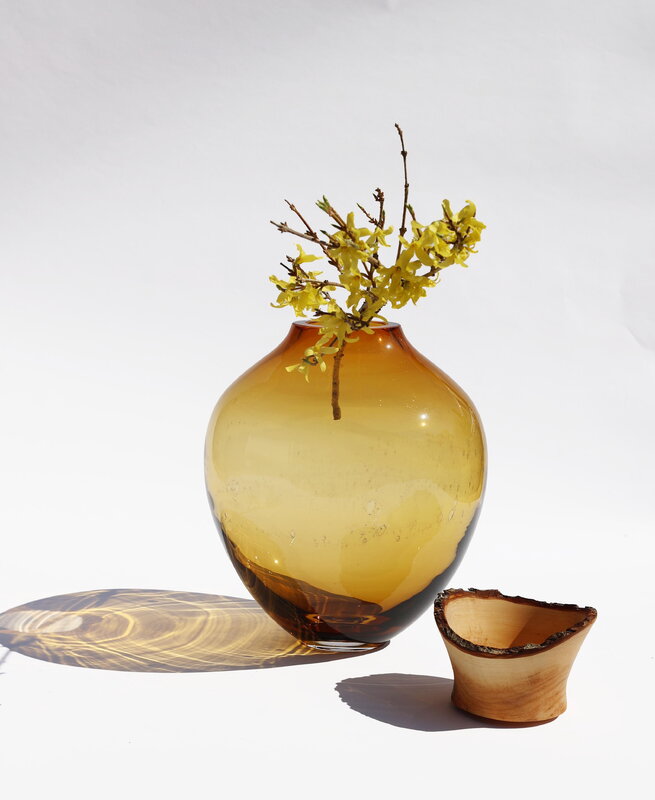 Utopia & Utility Drift stacking vessel, amber, decoration image