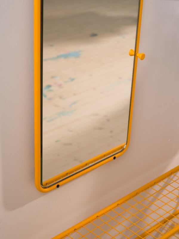 Essem Design Specchio Classic, 40 x 120 cm, giallo sole, vista 2