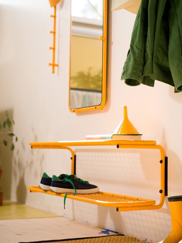 Essem Design Specchio Classic, 40 x 120 cm, giallo sole, vista 3