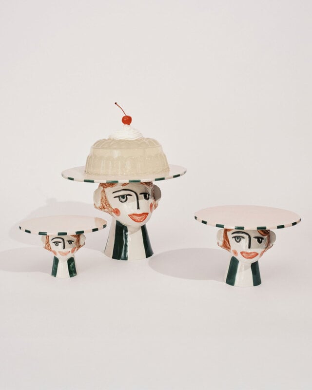 Serax Tarte de Bobonne cake stand, M, decoration image