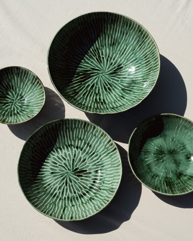 Serax Verde Lanza - ensaladera, verde, imagen de decoración