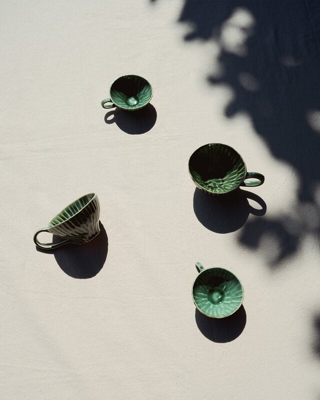 Serax Verde Lanza espresso cup, 2 pcs, green, view 10