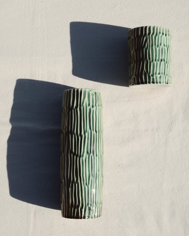 Serax Jarrón Verde Lanza, L, verde, imagen de decoración