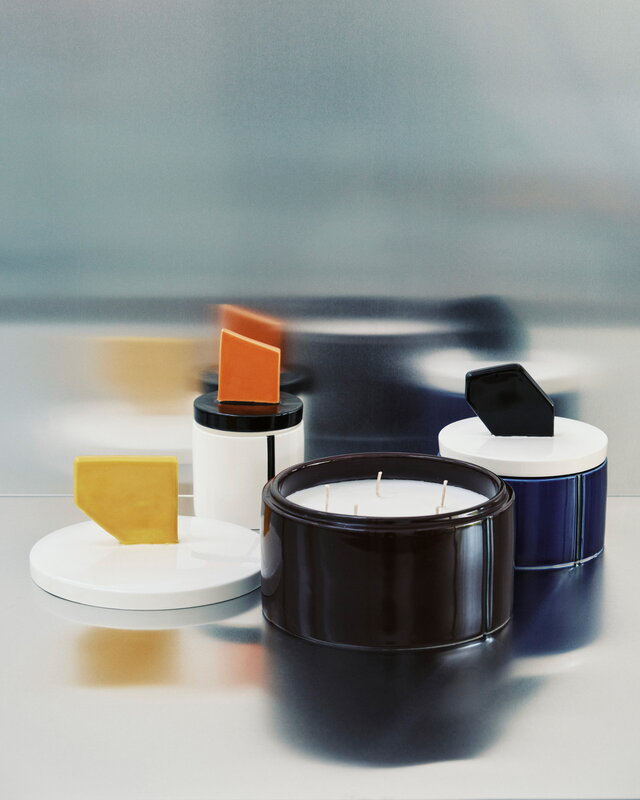 Serax Vela perfumada Candela 03, S, burdeos - amarillo, imagen de decoración