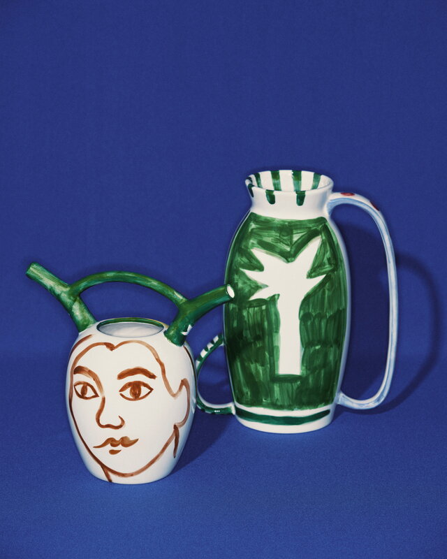 Serax Santiago de Borja vase, S, sapote mix, decoration image