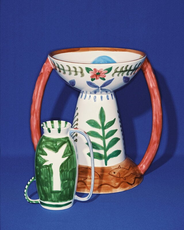 Serax Santiago de Borja vase, cocona mix, view 2