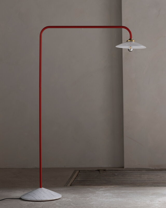 valerie_objects Standing Lamp Marble N°1, red, decoration image