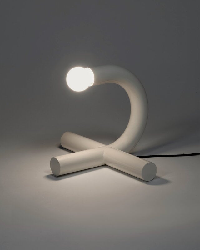 valerie_objects La Tre Bianca table lamp, white, decoration image