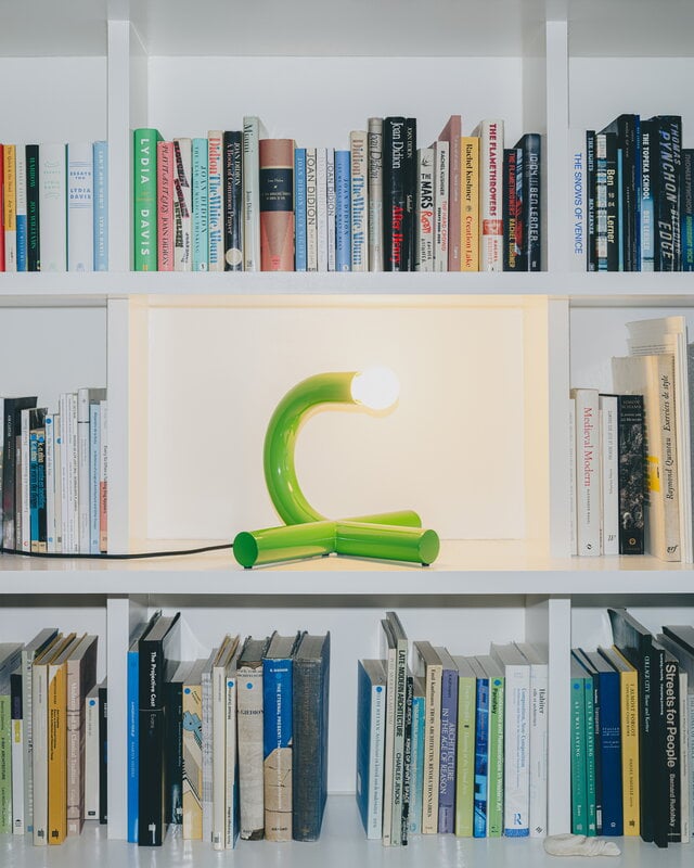 valerie_objects La Tre Verde table lamp, green, decoration image