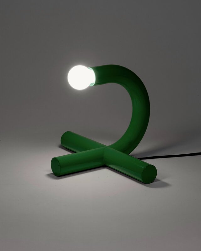 valerie_objects La Tre Verde table lamp, green, decoration image
