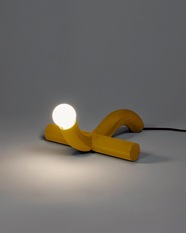 valerie_objects La Due Gialla table lamp, yellow, decoration image