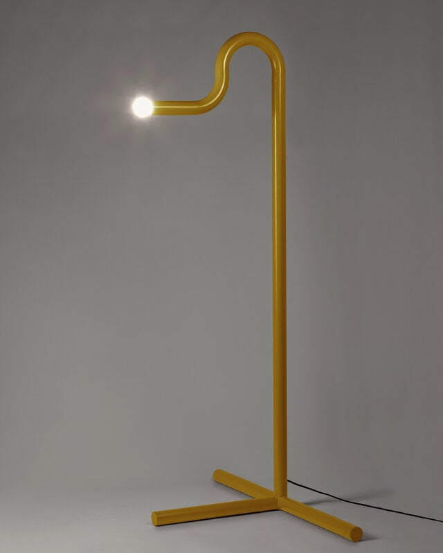 valerie_objects La Uno Gialla floor lamp, yellow, decoration image