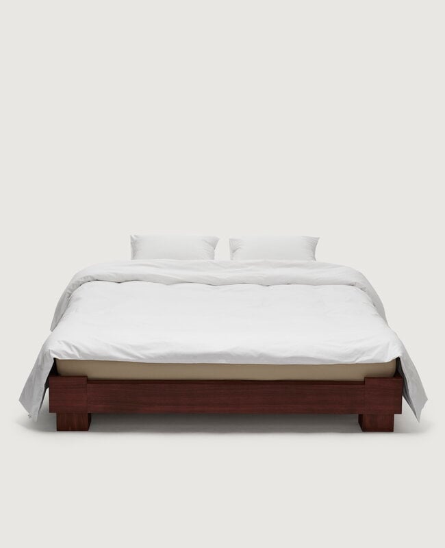 Tenten 08-01 Maaten bed sheet, dark sand, decoration image