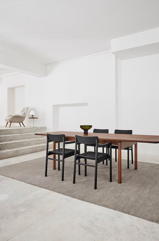 Fredericia Post armchair, black lacquered oak, view 6