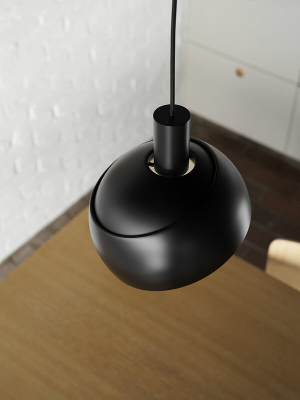 Louis Poulsen FJ Elements pendant lamp, 250 mm, black, decoration image