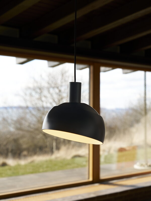 Louis Poulsen FJ Elements pendant lamp, 250 mm, black, decoration image