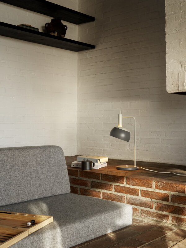 Louis Poulsen FJ Elements table lamp, 175 mm, original grey, decoration image