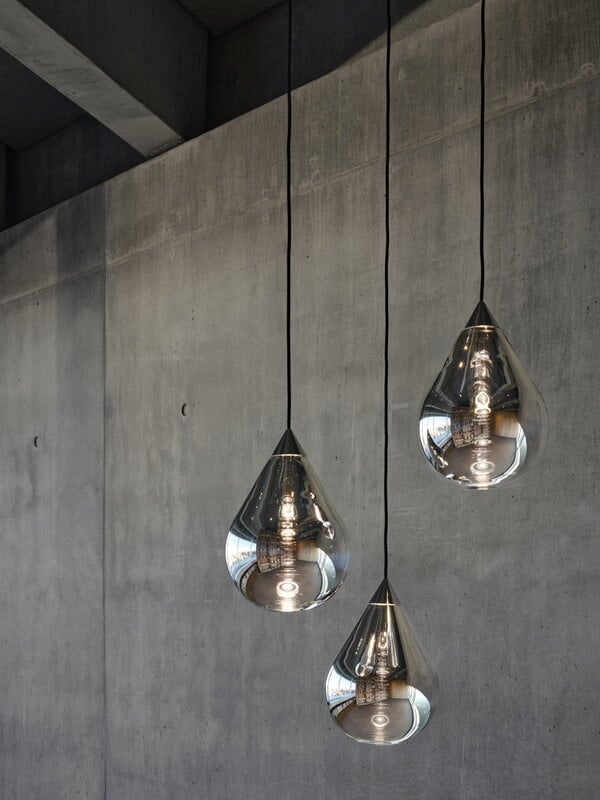 Tom Dixon Flare Bead riippuvalaisin, LED, hopea, näkymä 8