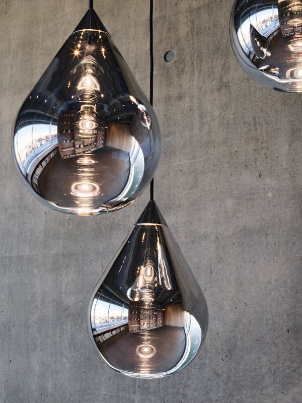 Tom Dixon Flare Bead riippuvalaisin, LED, hopea, näkymä 5