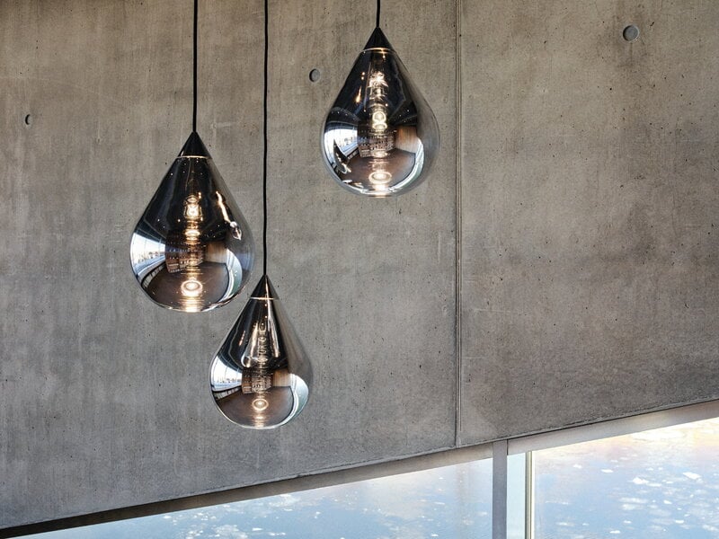 Tom Dixon Flare Bead riippuvalaisin, LED, hopea, näkymä 10