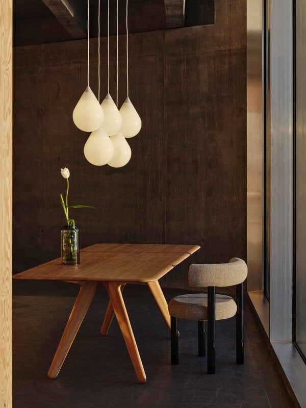 Tom Dixon Flare Bead riippuvalaisin, opaali, näkymä 10
