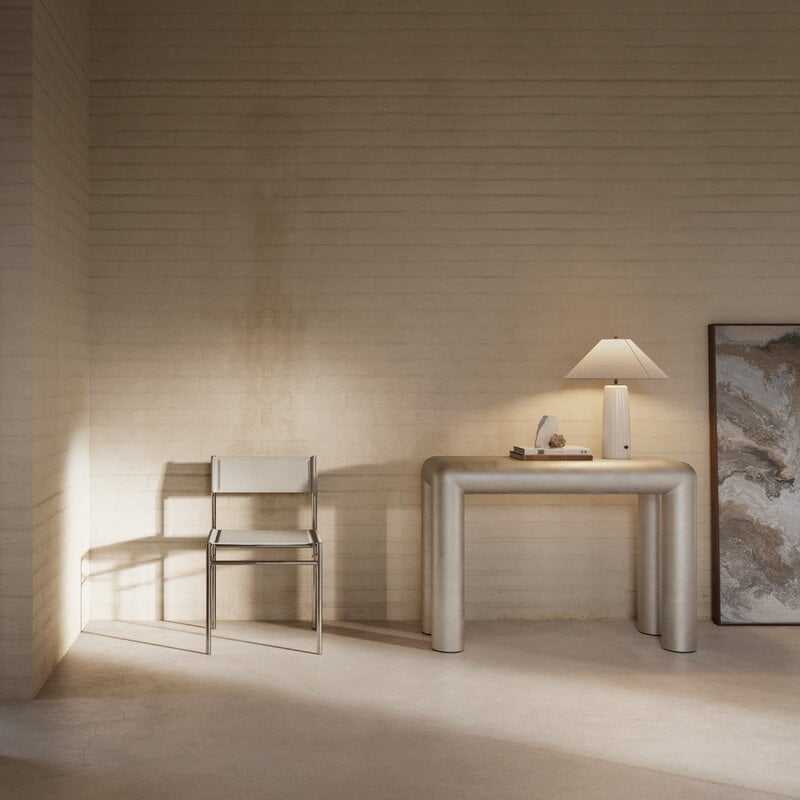 FORMARKIVET Baton pöytävalaisin, vaalea beige, näkymä 12