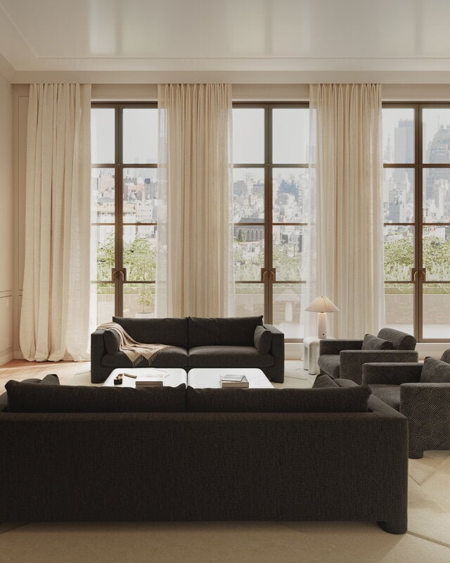 FORMARKIVET Baton pöytävalaisin, vaalea beige, näkymä 8