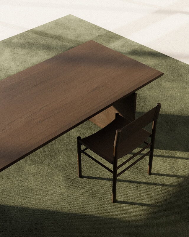 FORMARKIVET Nomen dining table, 290 x 105 cm, dark stained oak, decoration image