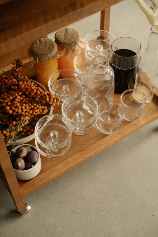 Frama Ratio trolley, warm brown birch, decoration image
