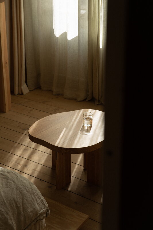 Frama Farmhouse Pond side table, natural oak, view 2