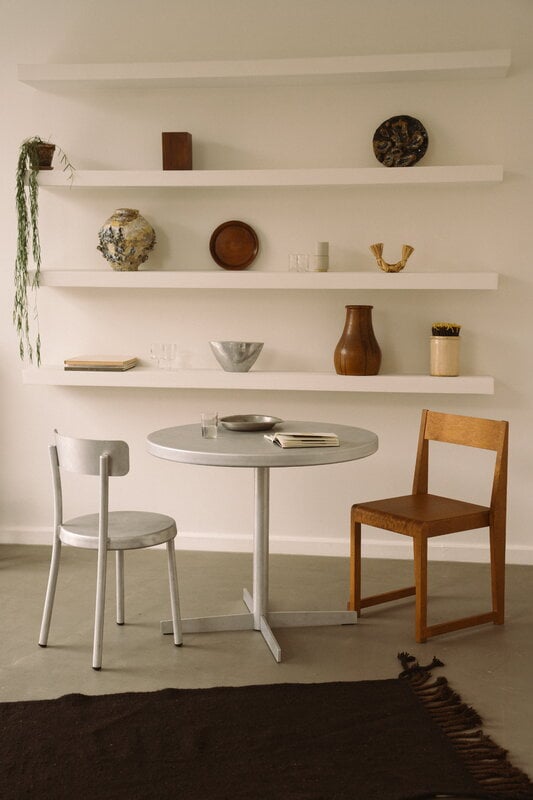 Frama Tasca table, large, aluminium, view 11